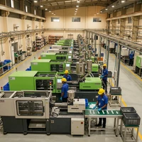 Assembled and packaged plastic products ready for shipping from Pune