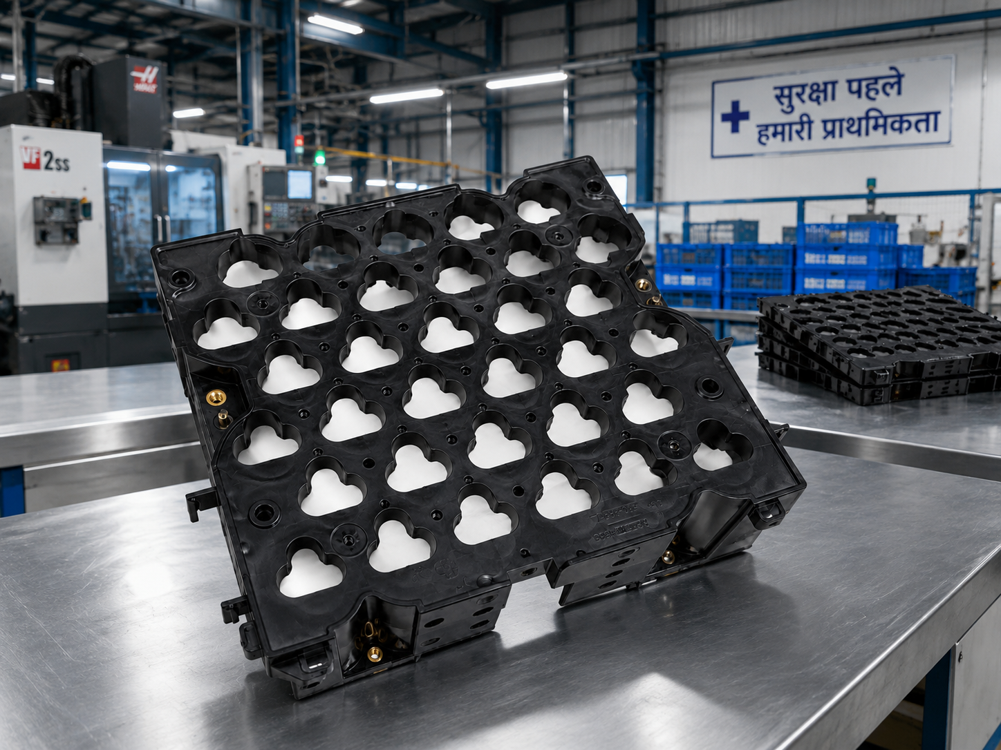 Automotive plastic injection moulded components manufactured at Mrughan Plastics